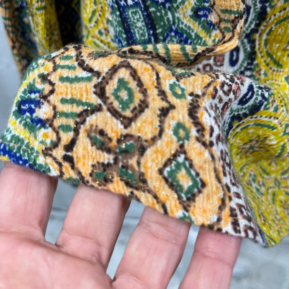Lovestitch Multicolor Bohemian Blouse - Picture 10 of 15